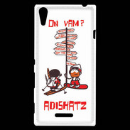 Coque Sony Xperia T3 Adishatz Check M