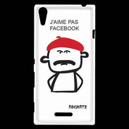 Coque Sony Xperia T3 Adishatz J'aime pas Facebook