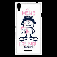 Coque Sony Xperia T3 Adishatz rugby Même pas mal