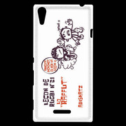 Coque Sony Xperia T3 Adishatz Raffut au rugby