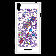 Coque Sony Xperia T3 Adishatz TIMBRE