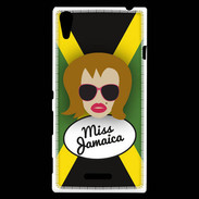 Coque Sony Xperia T3 Miss Jamaica Rousse