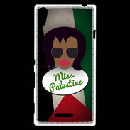 Coque Sony Xperia T3 Miss Palestine