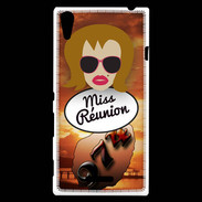 Coque Sony Xperia T3 Miss Réunion Rousse