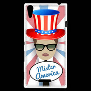Coque Sony Xperia T3 Mister América Chatain