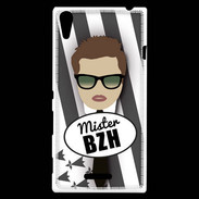 Coque Sony Xperia T3 Mister Bretagne Chatain