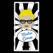 Coque Sony Xperia T3 Mister Corse Blond