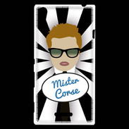 Coque Sony Xperia T3 Mister Corse Roux