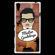 Coque Sony Xperia T3 Mister Guadeloupe Brun
