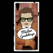 Coque Sony Xperia T3 Mister Guadeloupe Chatain