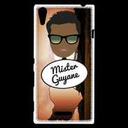 Coque Sony Xperia T3 Mister Guyane Black