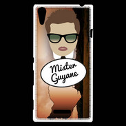 Coque Sony Xperia T3 Mister Guyane Chatain
