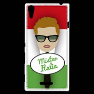 Coque Sony Xperia T3 Mister Italie Roux