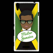 Coque Sony Xperia T3 Mister Jamaica Black