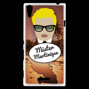 Coque Sony Xperia T3 Mister Martinique Blond