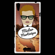 Coque Sony Xperia T3 Mister Martinique Roux