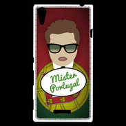 Coque Sony Xperia T3 Mister Portugal Chatain