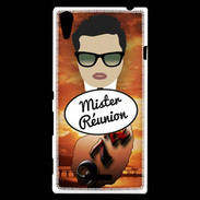 Coque Sony Xperia T3 Mister Réunion Brun
