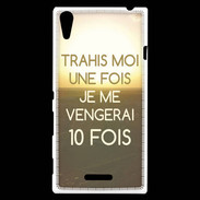 Coque Sony Xperia T3 Trahis moi ZG
