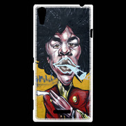 Coque Sony Xperia T3 Smoke graffiti PB 5