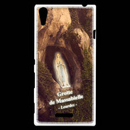 Coque Sony Xperia T3 Coque Grotte de Lourdes