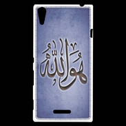 Coque Sony Xperia T3 Islam L Bleu