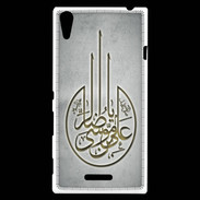Coque Sony Xperia T3 Islam M Gris