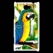 Coque HTC Windows Phone 8S Portrait de perroquet 500