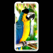 Coque HTC One Portrait de perroquet 500