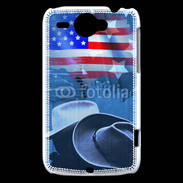 Coque HTC Wildfire G8 Amercain Lover 500