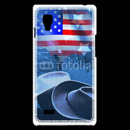 Coque LG Optimus L9 Amercain Lover 500