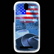 Coque HTC One SV Amercain Lover 500