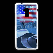 Coque HTC One Max Amercain Lover 500