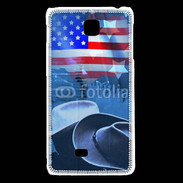 Coque LG F5 Amercain Lover 500