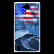 Coque Huawei Ascend G740 Amercain Lover 500
