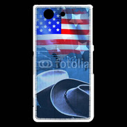 Coque Sony Xperia Z3 Compact Amercain Lover 500