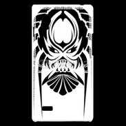 Coque LG Optimus L9 Skull with pattern