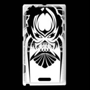 Coque Sony Xperia L Skull with pattern