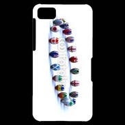Coque Blackberry Z10 Rangée de ballon de rugby