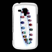 Coque Samsung Galaxy Trend Rangée de ballon de rugby