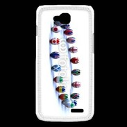 Coque LG L90 Rangée de ballon de rugby