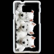 Coque Samsung Galaxy S2 Trio de chiot Terrier