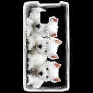 Coque LG P990 Trio de chiot Terrier