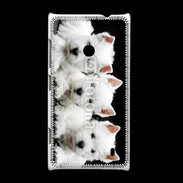 Coque Nokia Lumia 520 Trio de chiot Terrier