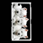 Coque Sony Xpéria Z Ultra Trio de chiot Terrier