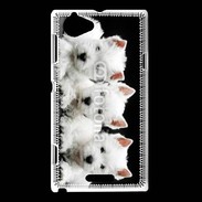 Coque Sony Xperia L Trio de chiot Terrier