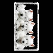 Coque Sony Xperia M2 Trio de chiot Terrier