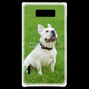 Coque LG Optimus L7 Bulldog français 500