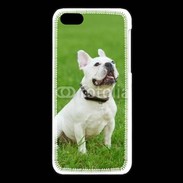 Coque iPhone 5C Bulldog français 500