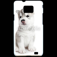Coque Samsung Galaxy S2 Chiot Husky Sibérien 500